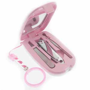 Kit de Manicure com Espelho