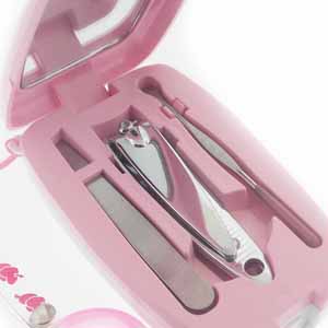 Kit de Manicure com Espelho