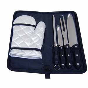 kit Churrasco com Avental Personalizado