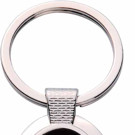 Chaveiro de Metal Oval Personalizado