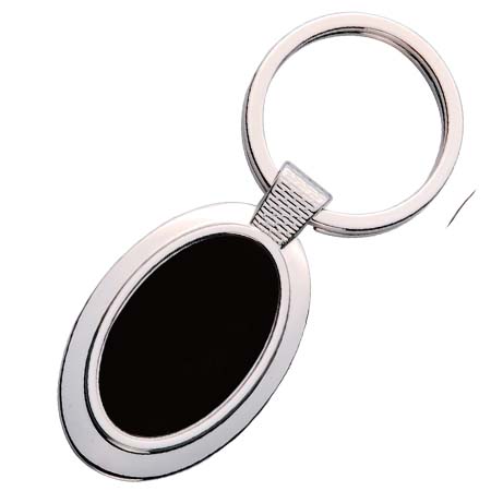 Chaveiro de Metal Oval Personalizado