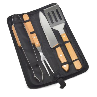 Kit Churrasco com 5 peças mais Maleta Personalizada