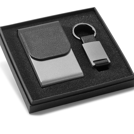 kit porta cartões e chaveiro personalizado