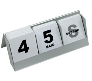 Calendário Permanente Placas para brinde